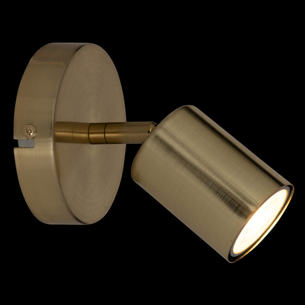 Σποτ Μονόφωτο A-S Vico Gold 205930B
