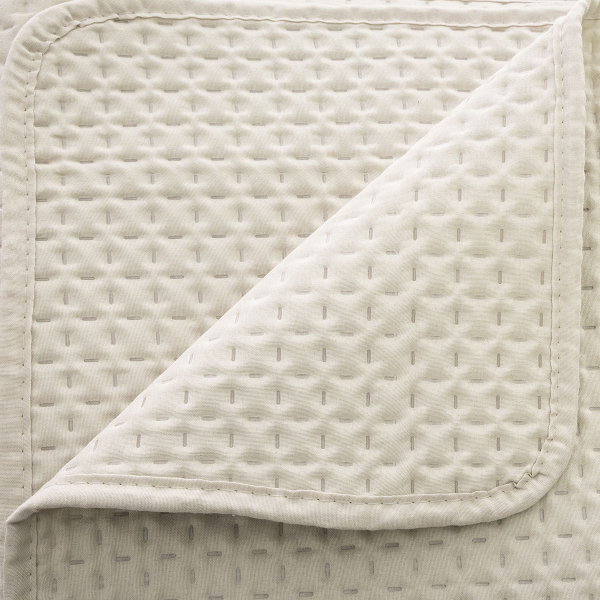 Κουβερλί King Size (240x260) + Διακοσμητικές Μαξιλαροθήκες A-S Dolce Beige Lin 163920B