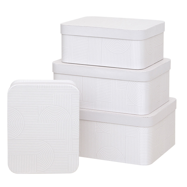 Κουτιά Αποθήκευσης (Σετ 4τμχ) F-V Polybox Arche 212709