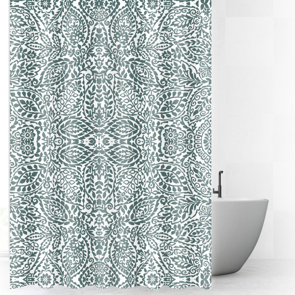 Κουρτίνα Μπάνιου (180x200) Με Κρίκους F-V Arboria 213302