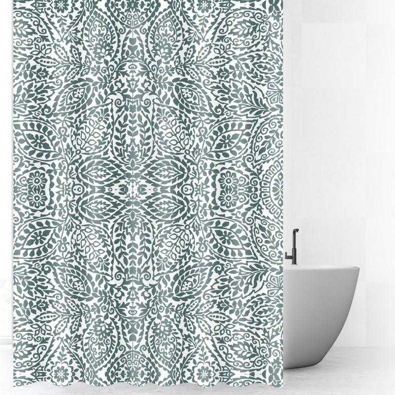 Κουρτίνα Μπάνιου (180x200) Με Κρίκους F-V Arboria 213302