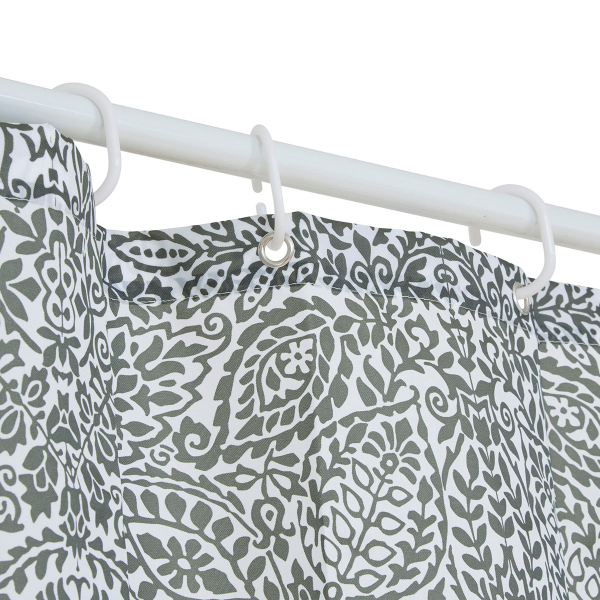 Κουρτίνα Μπάνιου (180x200) Με Κρίκους F-V Arboria 213302