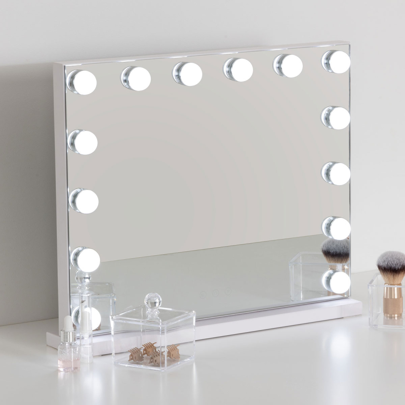 Επιτραπέζιος Καθρέφτης Με Led (50x10x42.5) F-V Holly 213305