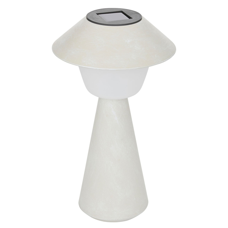 Επιτραπέζιο Ηλιακό Φωτιστικό (Φ18x31.8) A-S Damon Beige 213755A