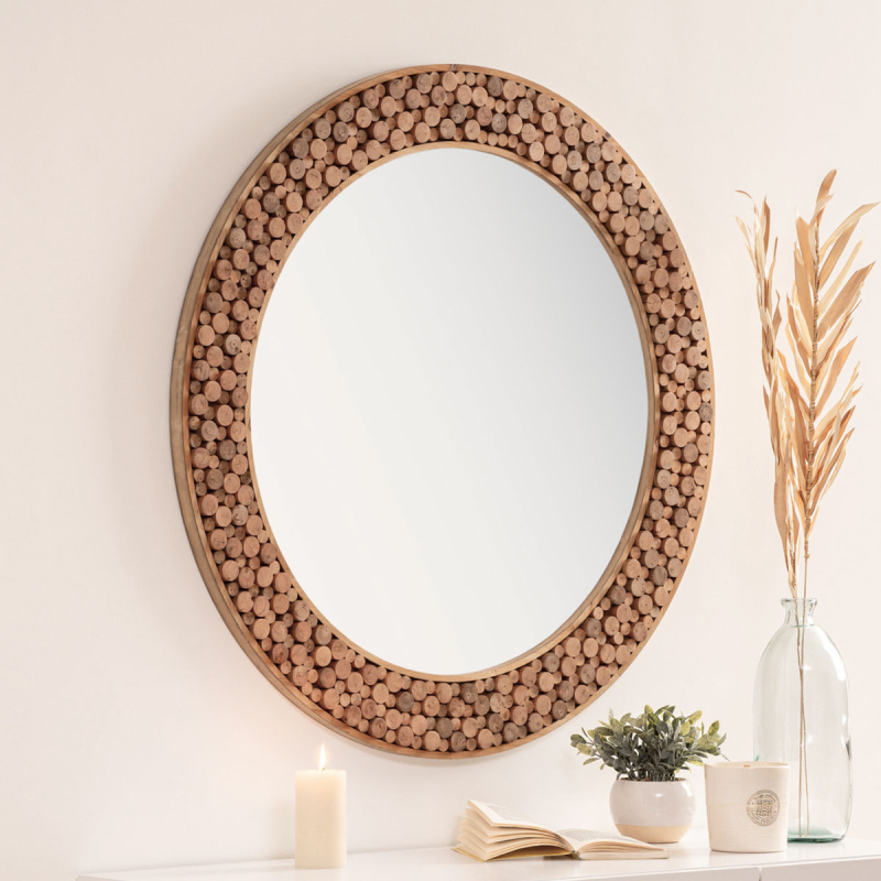 Διακοσμητικός Καθρέφτης Τοίχου (Φ99) A-S Anoki 203598