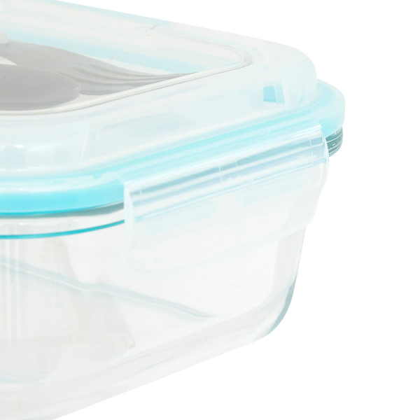 Φαγητοδοχείο Με Κουτάλι & Πιρούνι (Σετ) 1lt F-V Clipeat 203073