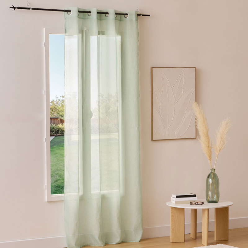 Κουρτίνα (140x240) Με Τρουκς A-S Etamine Celadon Green 120943E