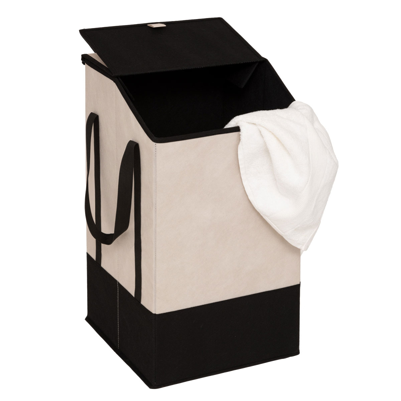 Καλάθι Απλύτων 45Lit (30x32x57) F-V Bi-Color Beige 206932A