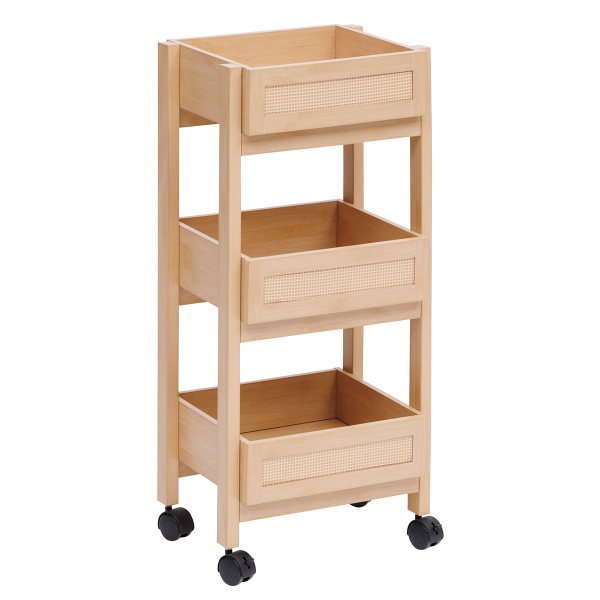 Τρόλεϊ/Ραφιέρα 3 Θέσεων (39.6x30x85.5) F-V Cane 206959