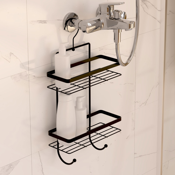 Ραφιέρα Μπάνιου Διπλή (25.5x12x31) F-V Venterra 206987