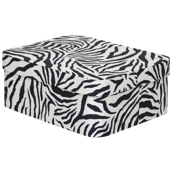 Κουτιά Αποθήκευσης (Σετ 4τμχ) F-V Polybox Zebra 209366