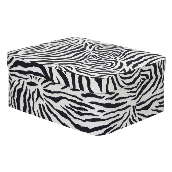 Κουτιά Αποθήκευσης (Σετ 4τμχ) F-V Polybox Zebra 209366