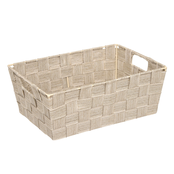 Καλάθι Αποθήκευσης (28x20x11) F-V Lise Beige 211420B