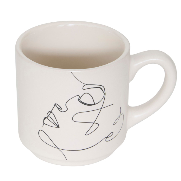 Κούπες 120ml Με Σταντ (Σετ 4τμχ) S-D Face 207188