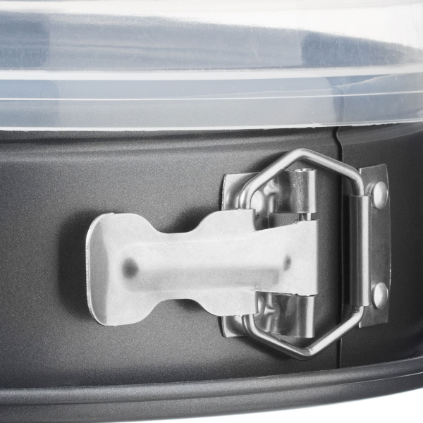 Φόρμα Κέικ Στρογγυλή Αποσπώμενη Με Καπάκι & Χερούλια Μεταφοράς (Φ28.5x10.5) F-V Takeat 151310