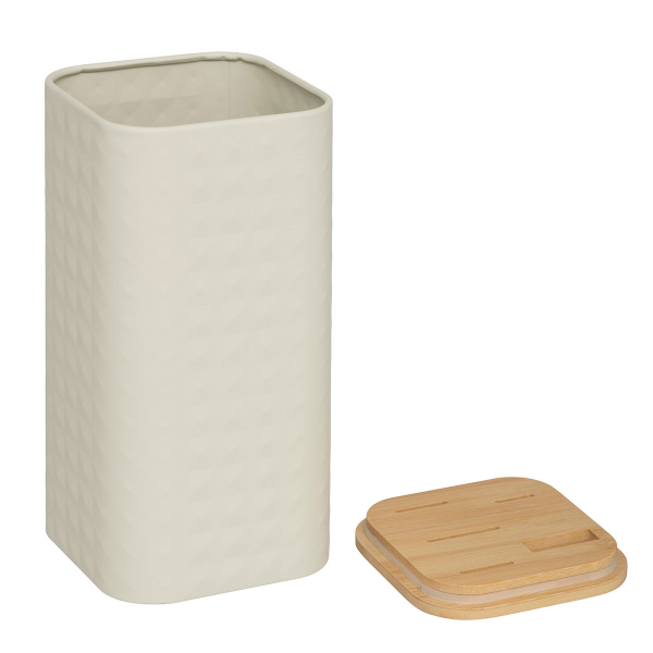 Μαχαίρια Κουζίνας & Ψαλίδι Σε Σταντ (Σετ 6τμχ) F-V Sensia 190134 Beige