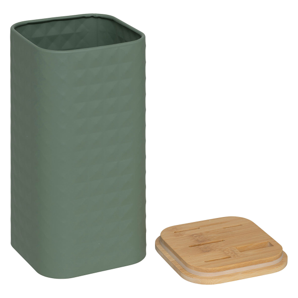 Μαχαίρια Κουζίνας & Ψαλίδι Σε Σταντ (Σετ 6τμχ) F-V Sensia 190134 Green