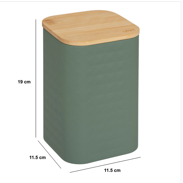 Δοχείο Αποθήκευσης 2lt Με Αεροστεγές Κλείσιμο F-V Sensia 209248 Green