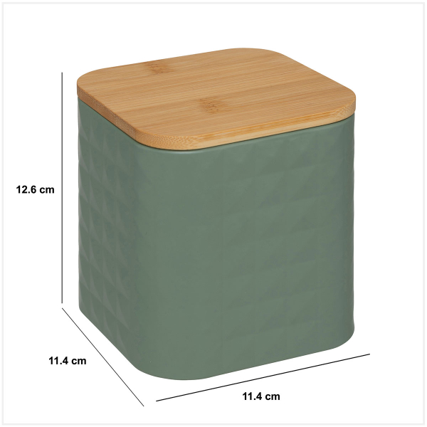 Δοχείο Αποθήκευσης 1.2lt Με Αεροστεγές Κλείσιμο F-V Sensia 209247 Green