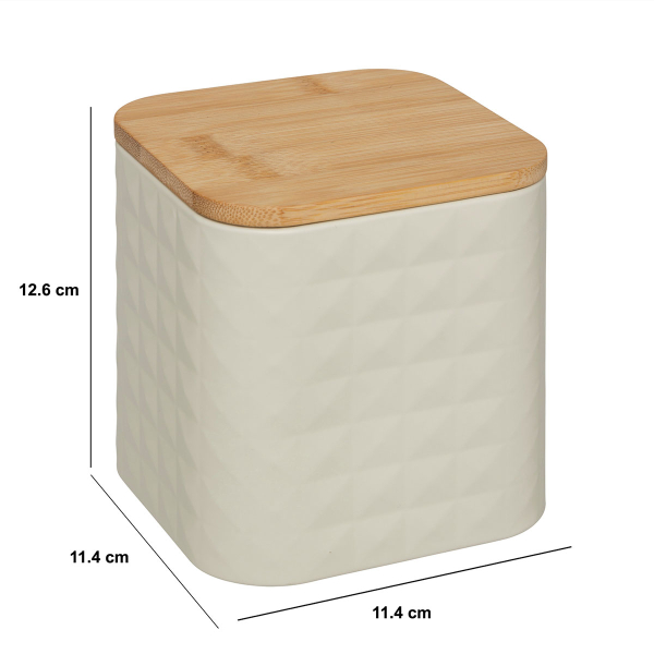 Δοχείο Αποθήκευσης 1.2lt Με Αεροστεγές Κλείσιμο F-V Sensia 209247 Beige