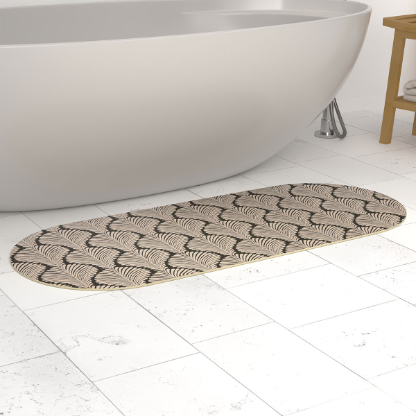 Πατάκι Μπάνιου Διατομίτη (50x120) F-V Mat Round 206746_1