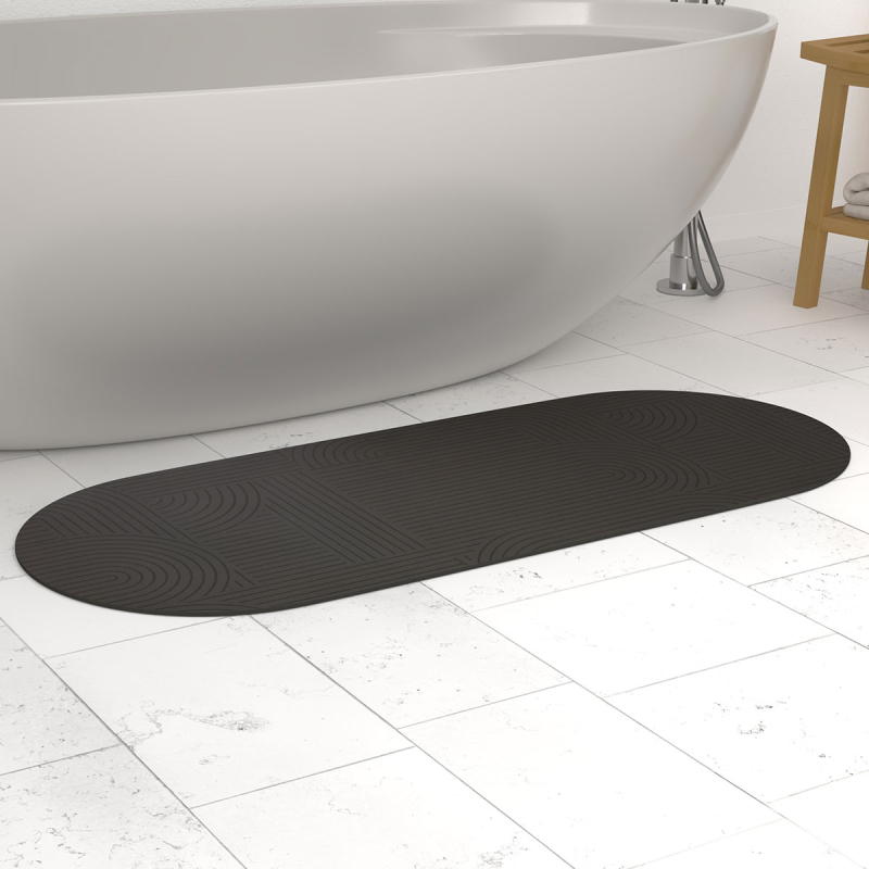 Πατάκι Μπάνιου Διατομίτη (50x120) F-V Mat Round 206746_2