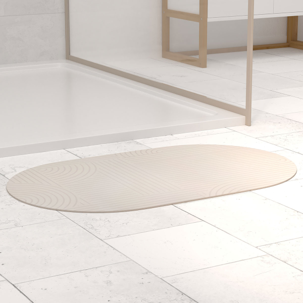 Πατάκι Μπάνιου Διατομίτη (45x75) F-V Mat Round 212006_3