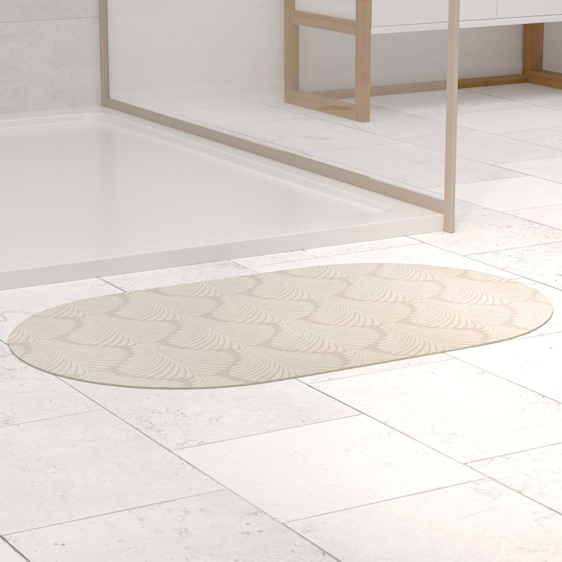 Πατάκι Μπάνιου Διατομίτη (45x75) F-V Mat Round 212006_4