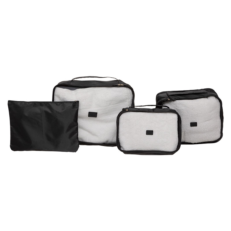 Θήκες Οργάνωσης Ταξιδίου (Σετ 6τμχ) F-V Aloha 209360 Black