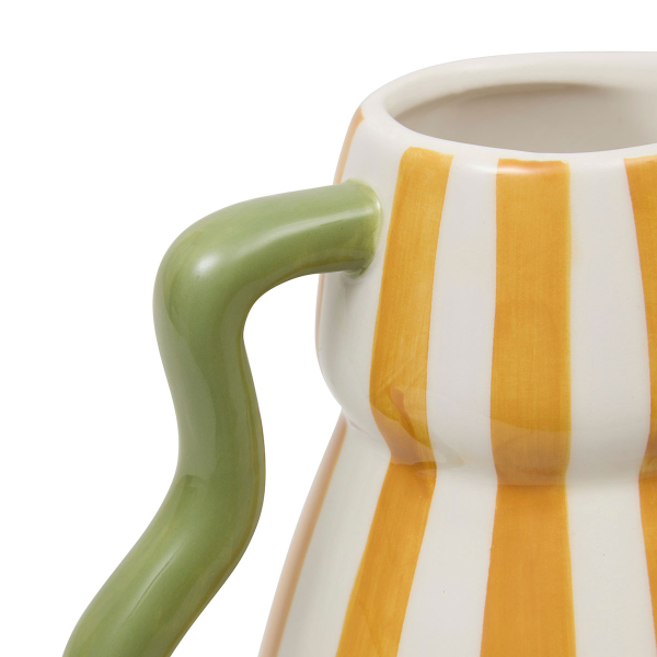 Διακοσμητικό Βάζο (15x12.5x21) A-S Cheri 210130 Yellow