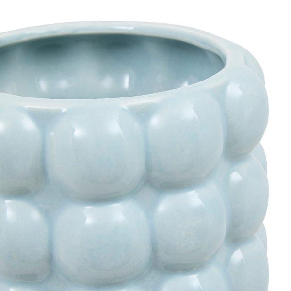 Διακοσμητικό Βάζο (Φ10.5x23) A-S Sky 210140 L.Blue