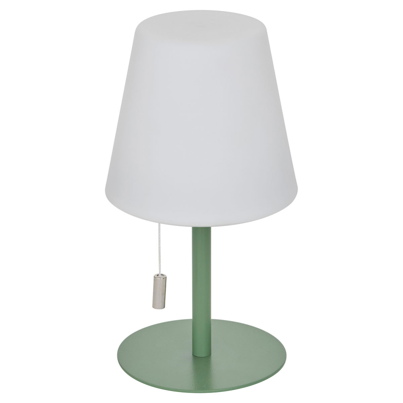 Επιτραπέζιο Φωτιστικό Επαναφορτιζόμενο LED (Φ11x20) A-S Zack 210370A Green