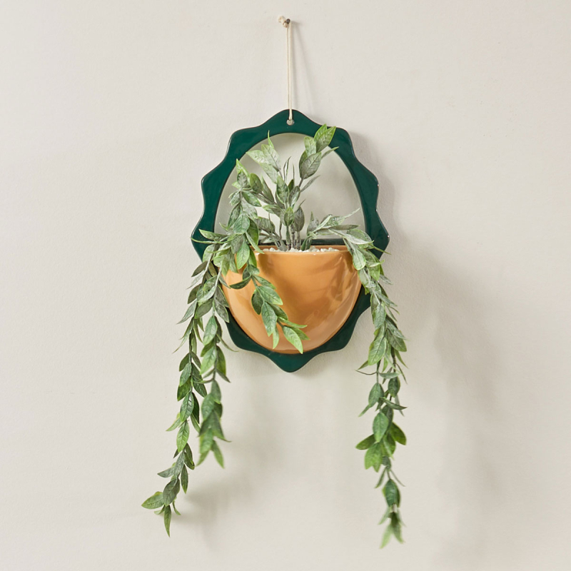 Τεχνητό Φυτό Σε Γλάστρα Κρεμαστό (19.5x9x52) A-S Cheri 206504 Ochre