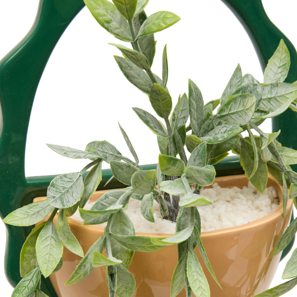 Τεχνητό Φυτό Σε Γλάστρα Κρεμαστό (19.5x9x52) A-S Cheri 206504 Ochre