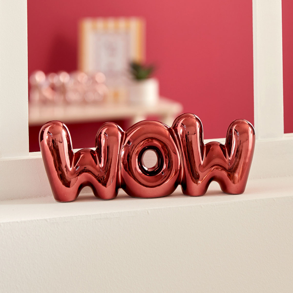 Διακοσμητικό Χώρου (21.5x4x8.5) A-S Cheri 211954 Red