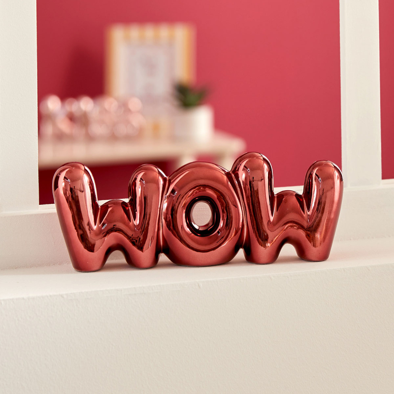 Διακοσμητικό Χώρου (21.5x4x8.5) A-S Cheri 211954 Red