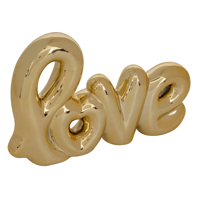 Διακοσμητικό Χώρου (21.4x4x14) A-S Love 211740 Gold
