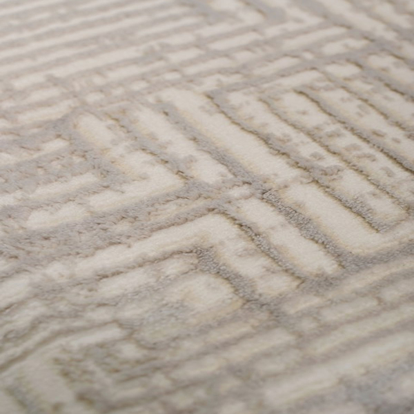 Χαλί (160x230) Βιοκαρπέτ Senbrun 9310A White/Cream