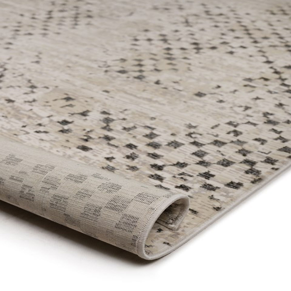 Χαλί Διαδρόμου (80x220) Βιοκαρπέτ Senbrun 9305A White/Vison