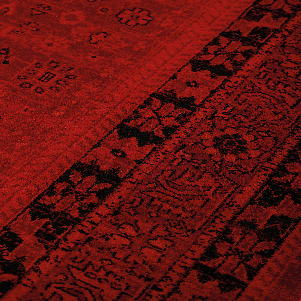 Χαλί Διαδρόμου (80X150) Βιοκαρπέτ Mauri 01991A Burgundy Home Χαλιά Διάδρομοι Spitishop