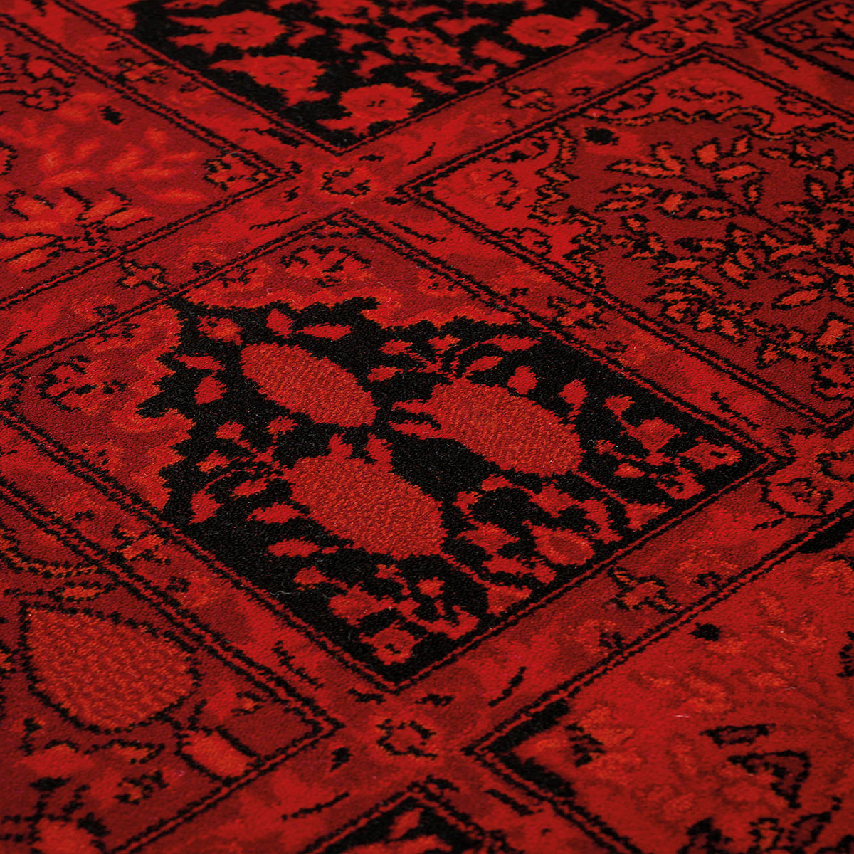Χαλί (200X250) Βιοκαρπέτ Mauri 01736A Burgundy Home Χαλιά Σαλονιού Spitishop
