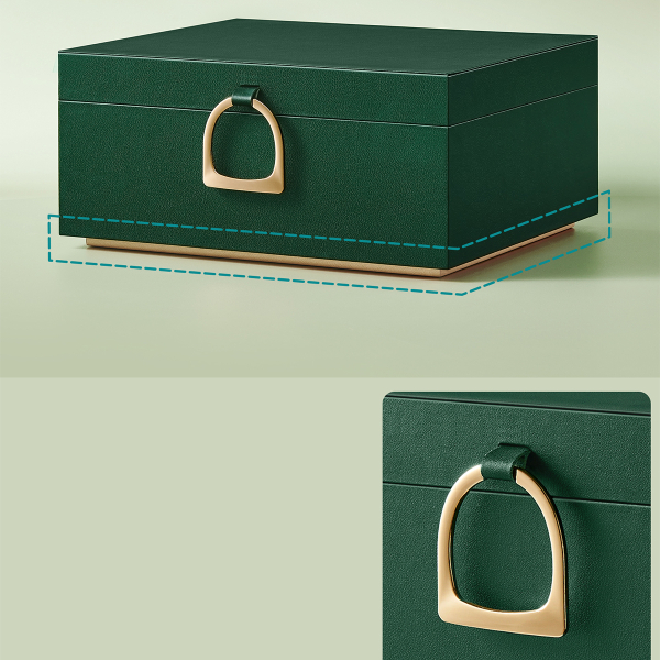 Μπιζουτιέρα Κουτί (24x20.5x11) Songmics JBC165C01