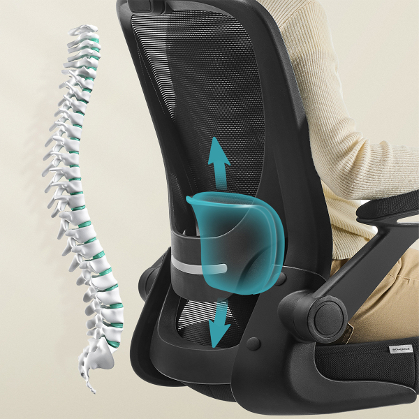 Καρέκλα Γραφείου (64x64x107) Songmics OBN37BKV2