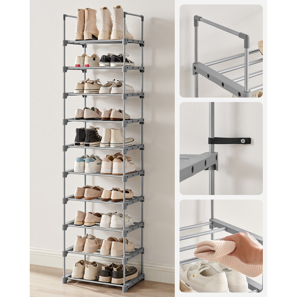 Παπουτσοθήκη 20 Θέσεων (45x30x174) Songmics LSA025G02