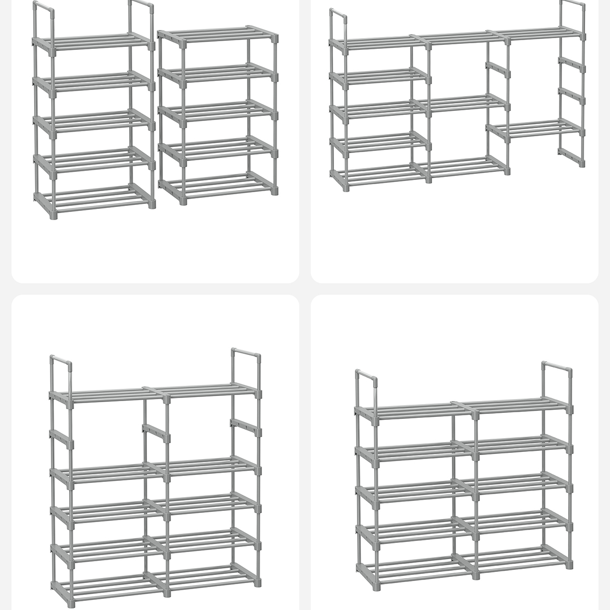 Παπουτσοθήκη 20 Θέσεων (45X30X174) Songmics Lsa025G02 Home Έπιπλα Παπουτσοθήκες Spitishop
