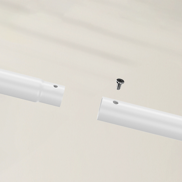 Κρεμάστρα Δαπέδου Διπλή 155εκ. Τροχήλατη Songmics HSR107W01V2