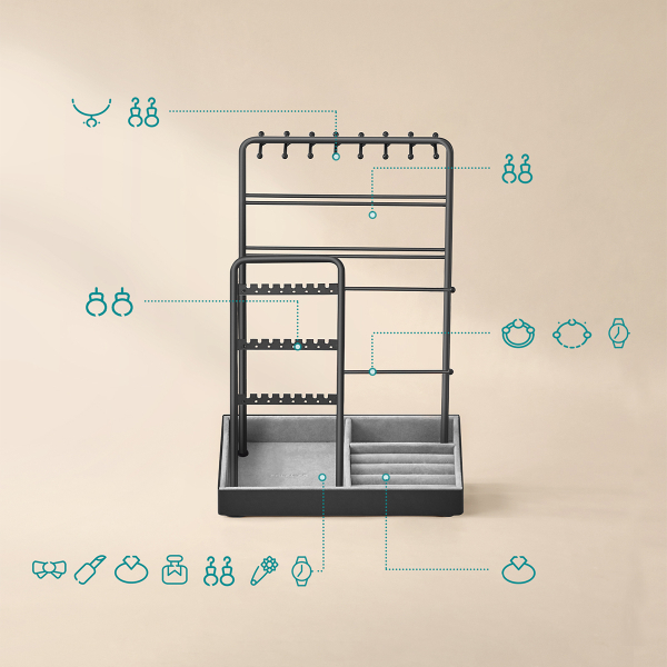 Σταντ Κοσμημάτων (19.6x11.5x30.8) Songmics JJS021B01V1