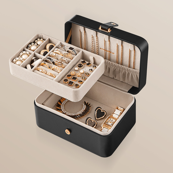 Μπιζουτιέρα Ταξιδίου (16x11.6x7.5) Songmics JBC166B01