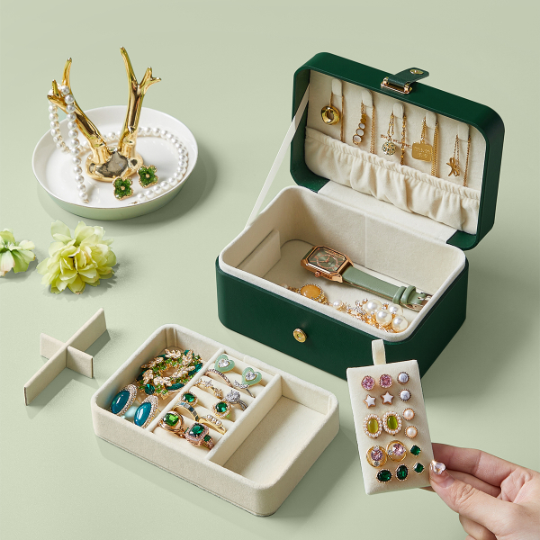 Μπιζουτιέρα Ταξιδίου (16x11.6x7.5) Songmics JBC166C01