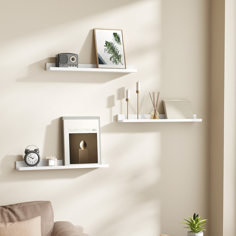 Ράφια Τοίχου (Σετ 3τμχ) Songmics LWS061W01V1